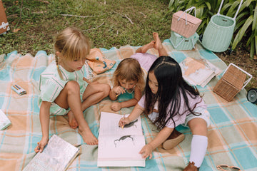 Piki rattan basket - Natural - Olli Ella